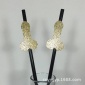 ST011 宝宝周岁金粉吸管**纸吸管6只一袋创意金色主题派对吸管
